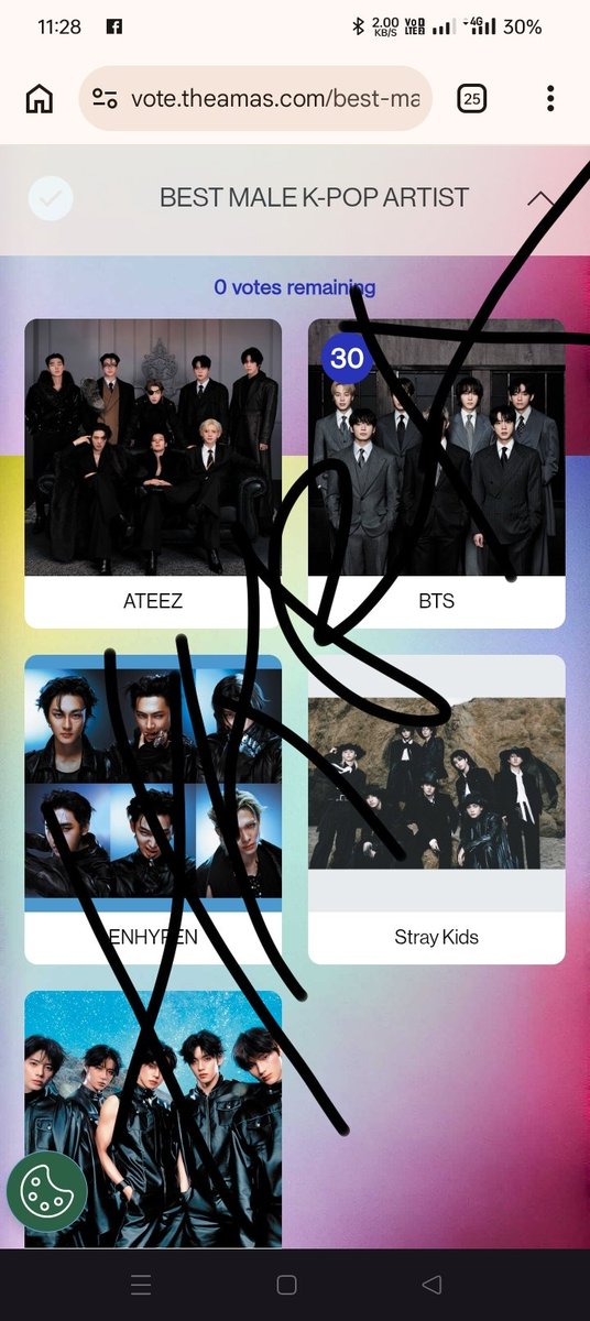 hoshi_hobi_'s tweet image. Vote for BTS on AMA armyrangss #BTS