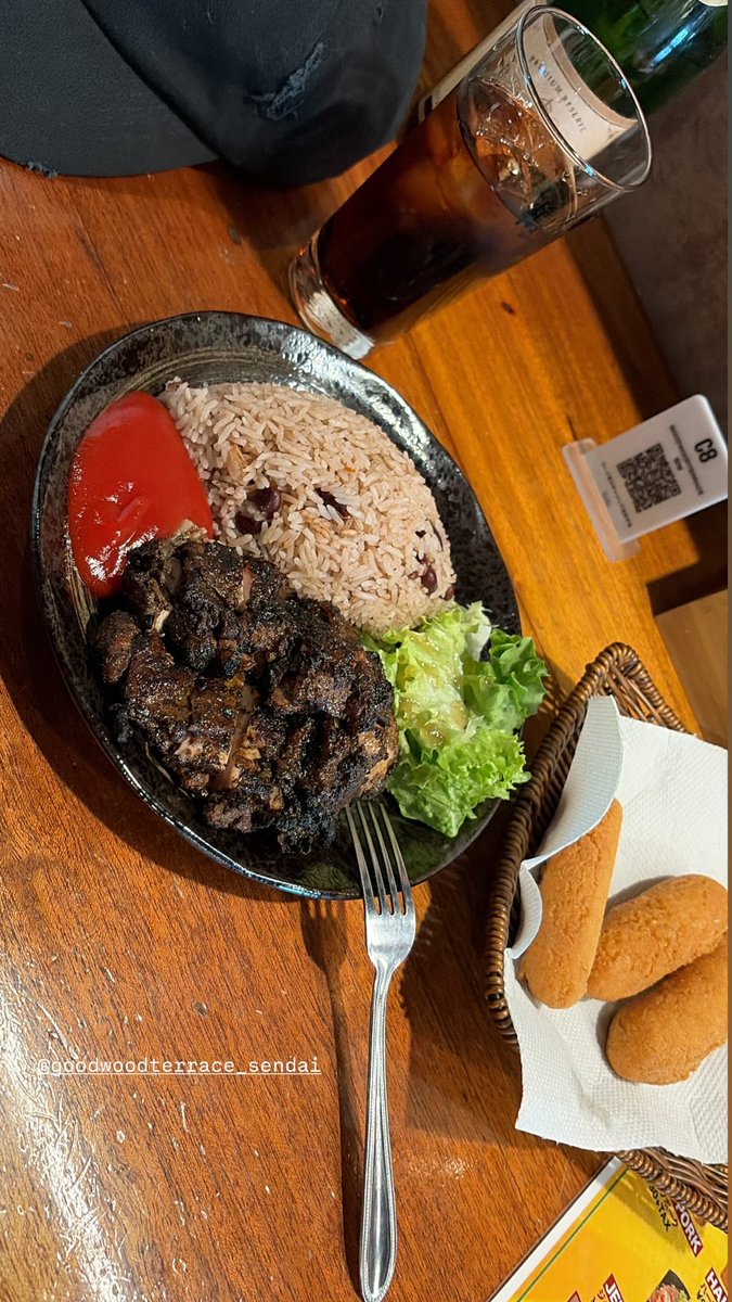 仙台でついにジャークチキンが食える！！！という事できました
最高に美味い