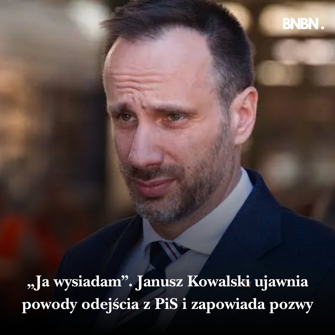 Janusz Kowalski, który 30 kwietnia 2026 roku oficjalnie przestał być członkiem Prawa i Sprawiedliwości, przerwał milczenie w sprawie powodów swojej rezygnacji. 

#Zondacrypto #PIS #JanuszKowalski