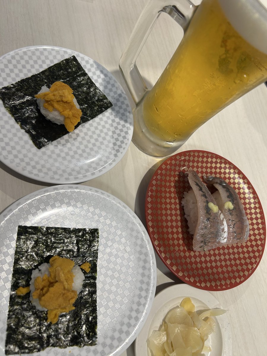 おつゆーの昼ゆー🍣🍺🫰