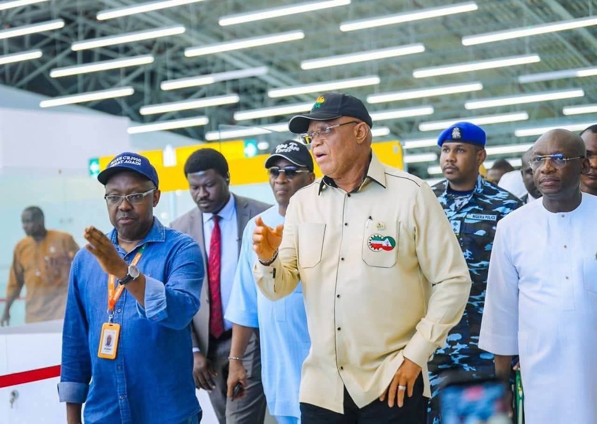 IniAKPANN's tweet photo. HISTORY IN THE MAKING ✈️  
Akwa Ibom goes international!  
First flight: Uyo → Accra, Ghana 🇬🇭  
Set for today, 2nd Mayz 2026.

"We are good to go!...Proud to be an Akwa Ibomite” – Gov Umo Eno  
#AkwaIbom 
#UmoEno 
#IbomAir
#Aviation 
#Nigeria https://t.co/o6uPtGZZhr