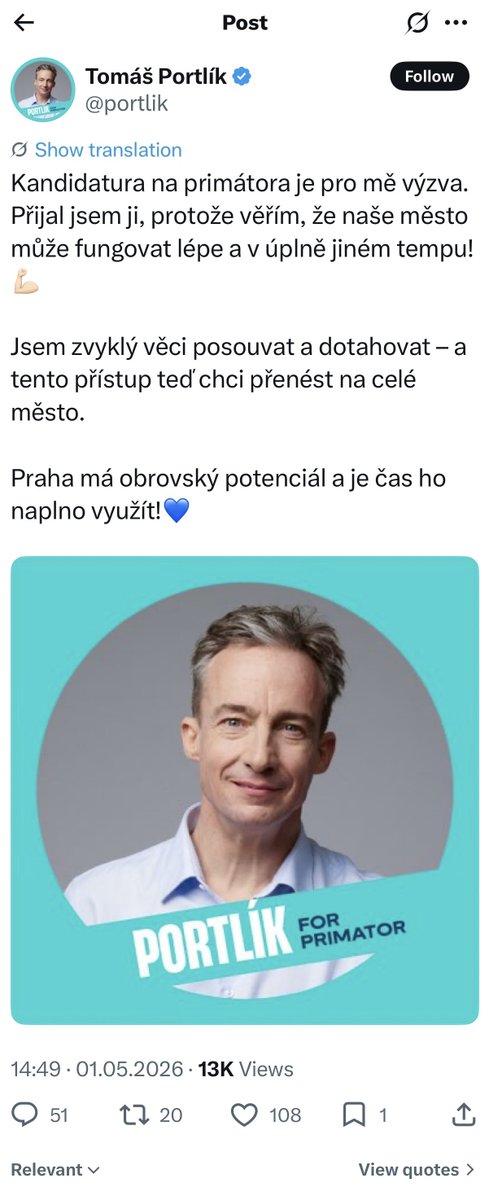 Michal Bláha tweet media