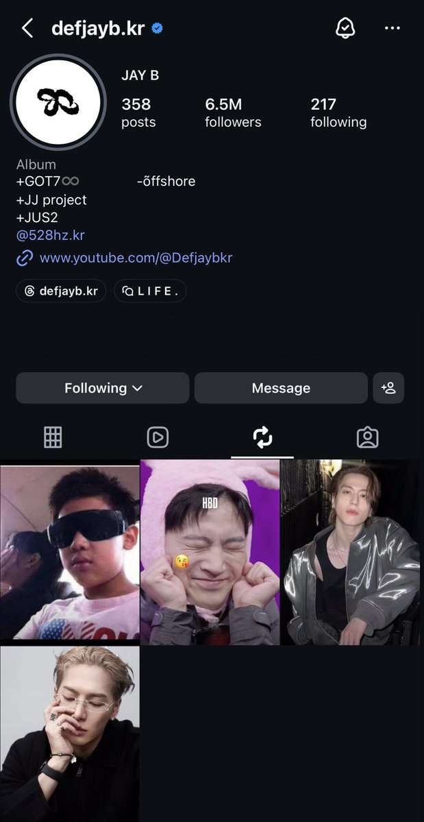 he really only reposts the birthday edits of the members 😭😭🤣 even the one he made HAHAHA cute leader