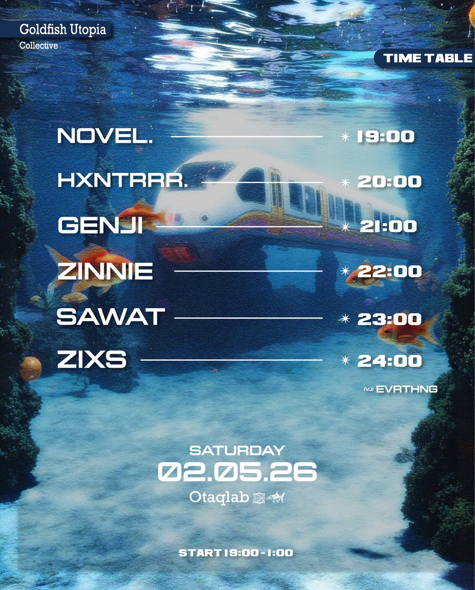 goldfish_utopia's tweet photo. See you tonight! https://t.co/xCNZbOYtUv