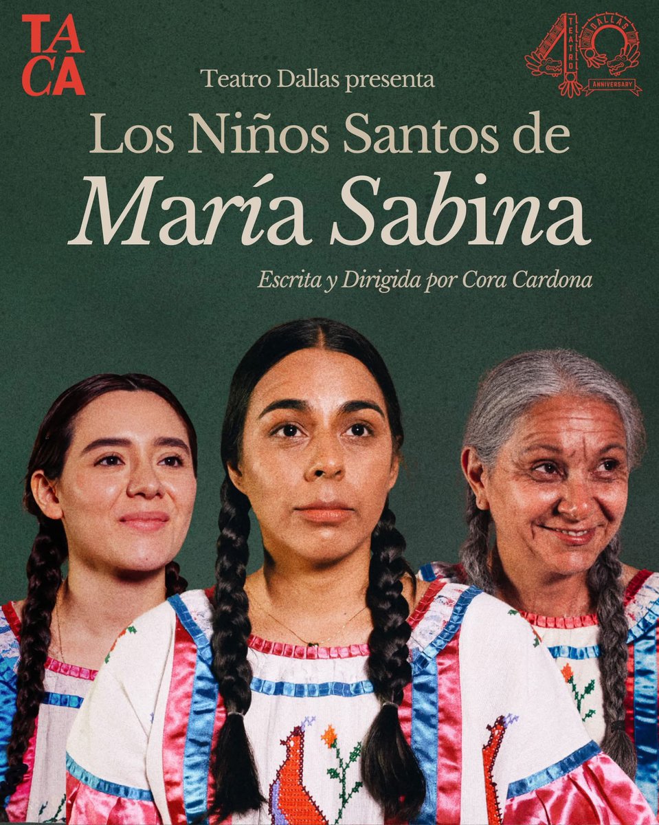 informatedfw's tweet image. Teatro Dallas Presents Los Niños Santos May 15-24, 2026 at the Latino Cultural Center. 🎭🌿✨

📲 For more details, visit InformateDFW.com.

#InfoDFW #Dallas #FortWorth #DallasArts #LatinoTheatre @teatrodallas1