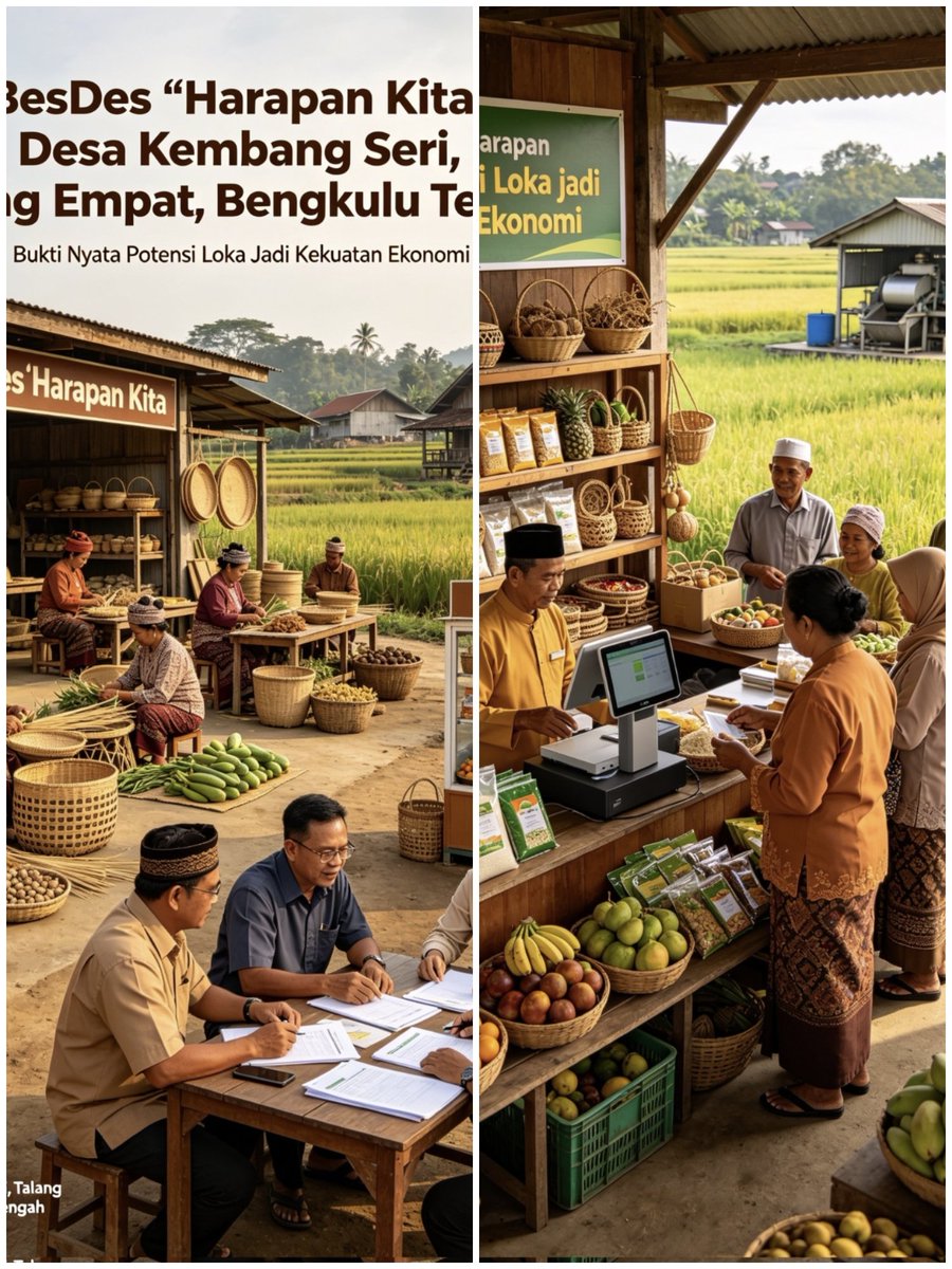 ChichaBaru's tweet photo. Kembang Seri, Talang Empat,  Bengkulu Tengah bukti nyata potensi lokal 
@YandriSusanto
@ARizaPatria
@MensetnegRI
#KementerianDesaPDT
#BPSDMKementerianDesaPDT
#BUMDesaKelolaKetahananPangan
#KerjasamaBUMDesaKDMP
#KerjaPendampjngDesaBerdampak https://t.co/WKCVYrZUlA