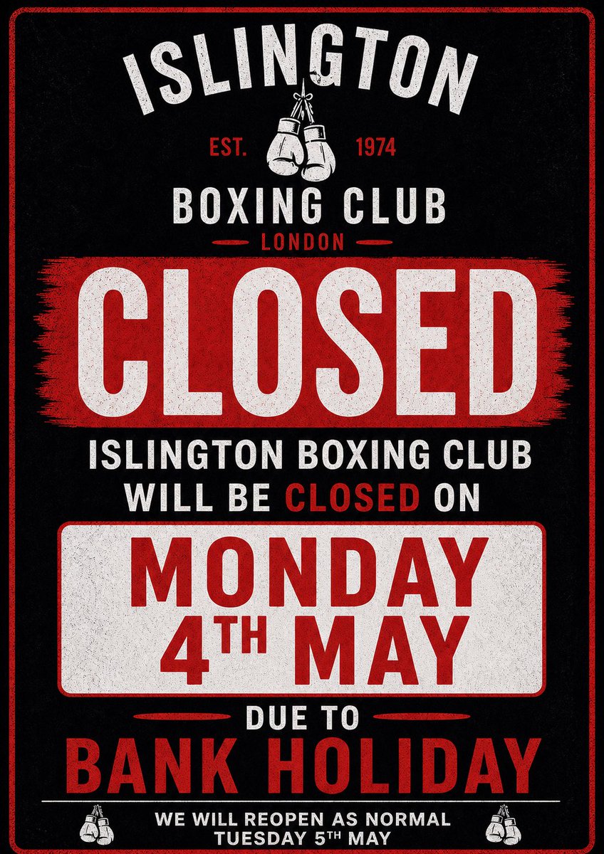 Islington Boxing Club tweet media