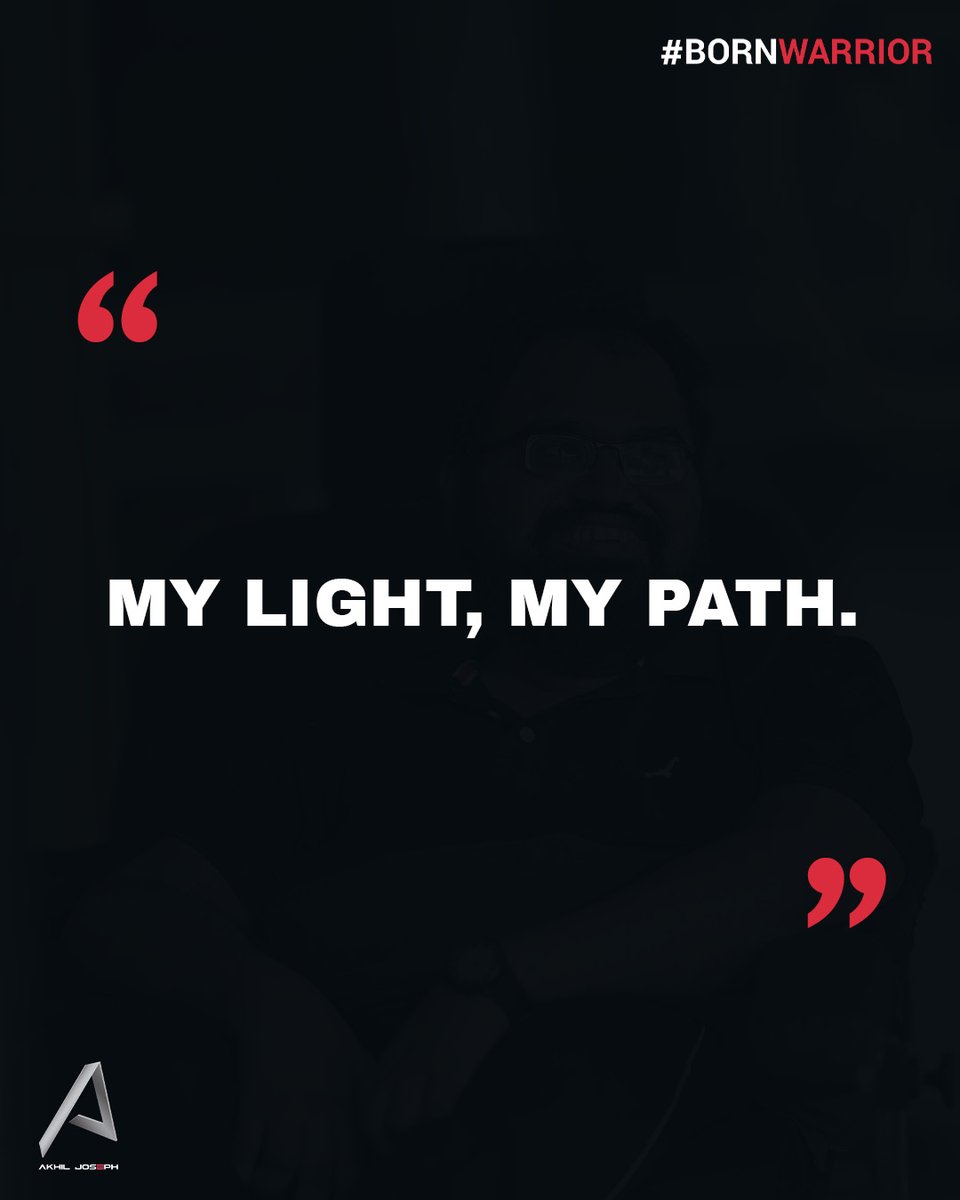 akhiljoseph's tweet image. #BornWarrior 
#Believe 
#Attitude 
#Positivevibes 
#Positivity