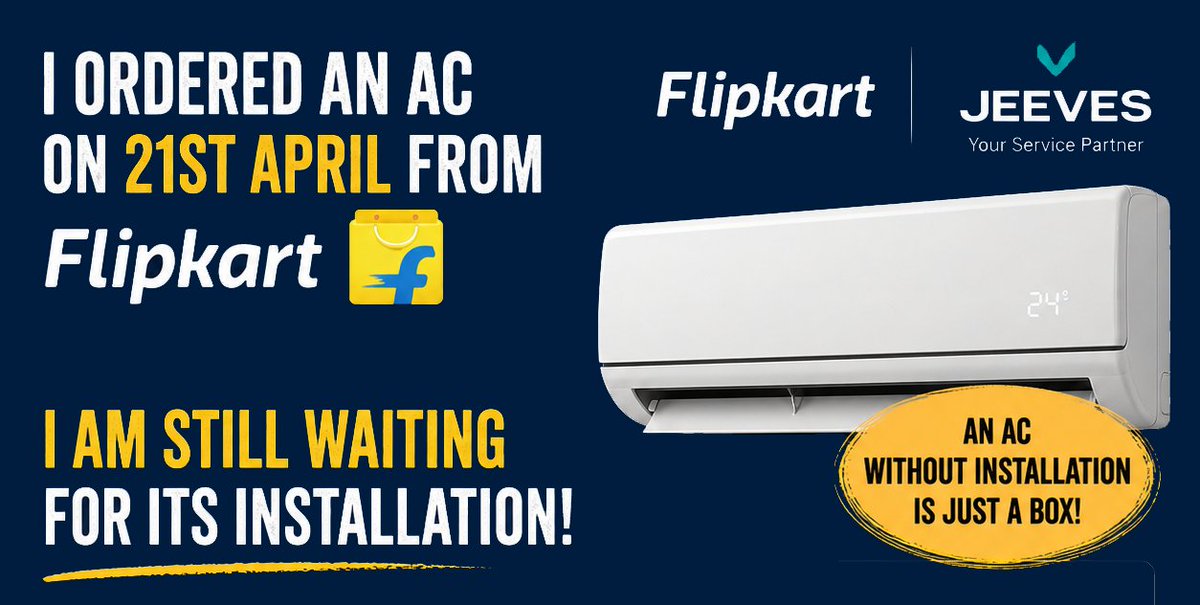 amitkrv's tweet photo. How NOT to serve a customer! 

Learn from @Flipkart  @flipkartsupport  and Jeeves Support https://t.co/fL9zW9V0av