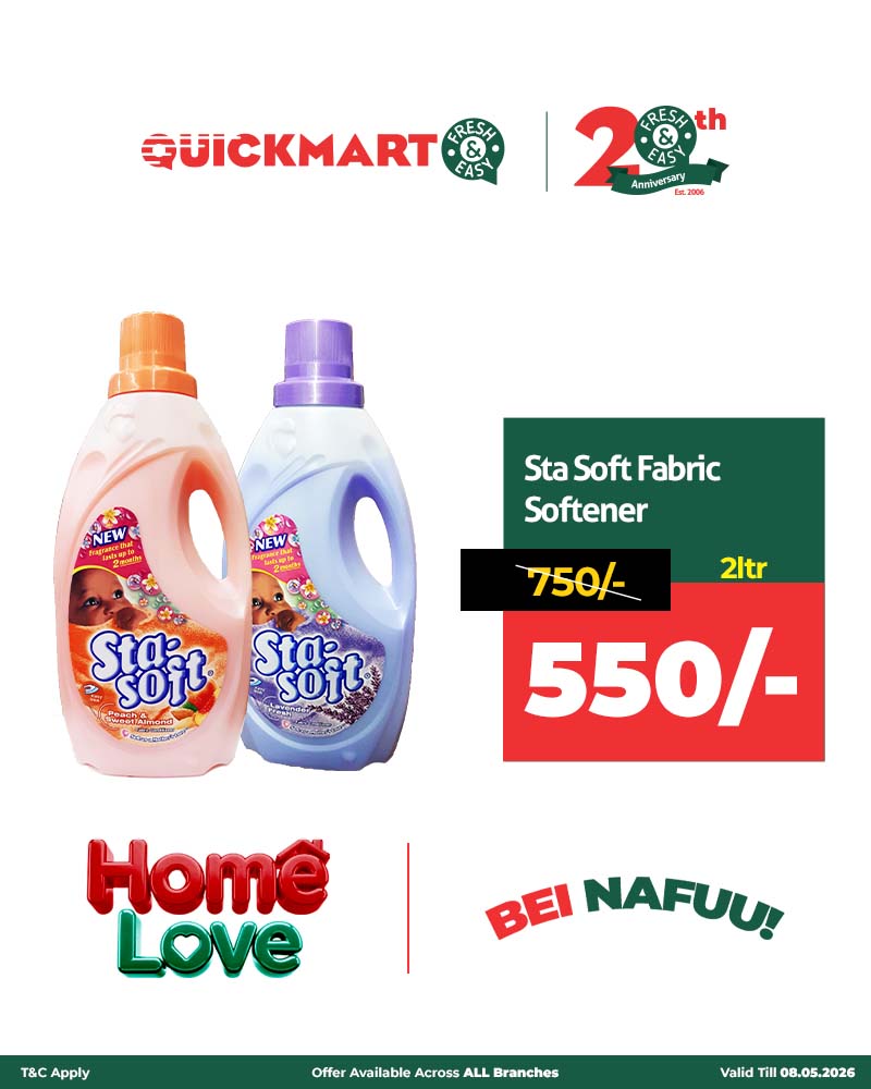 QuickmartKenya's tweet image. Value that lasts beyond the weekend 💸🏡 Shop now and make every shilling count.

*Offer validity as indicated at the bottom right of the image.

Shop online from our website quickmart.co.ke

Download the app qrfy.com/1bdkIHDde-

#EndMonthOffers
#20YearsTogether