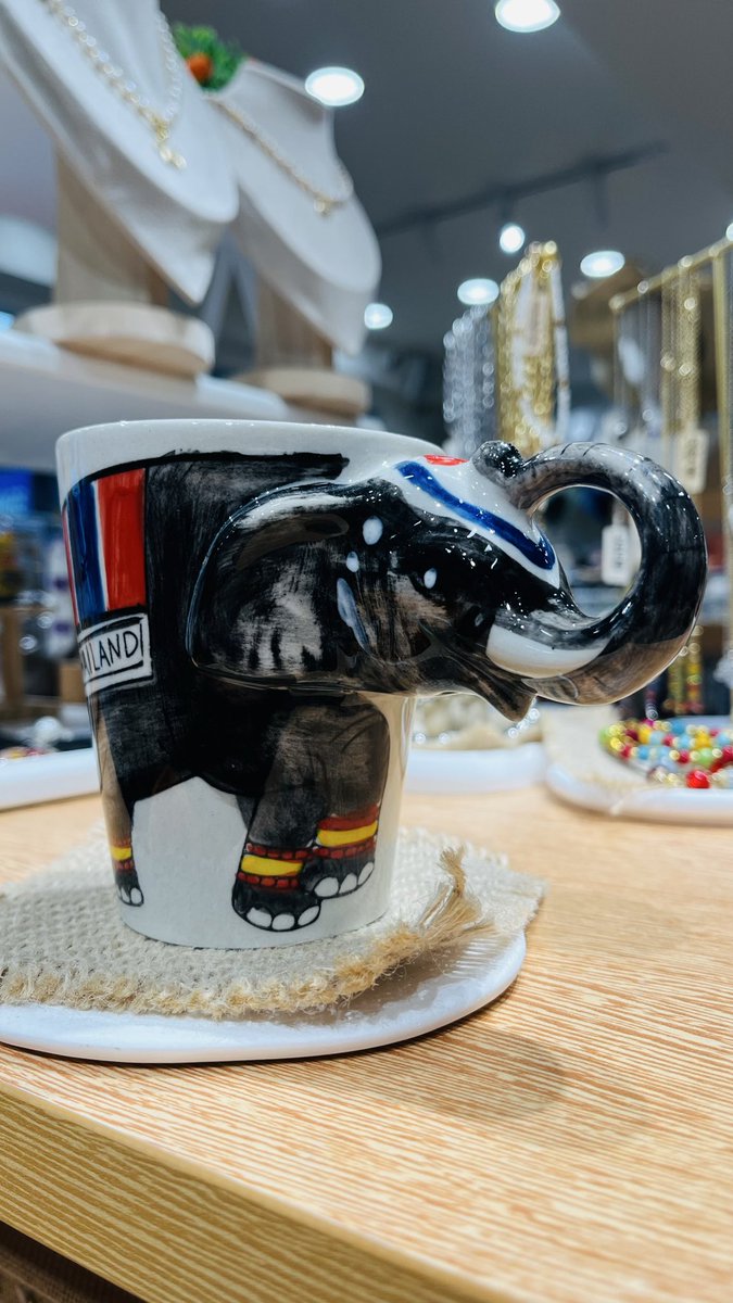 MAHANAKA_Phuket's tweet image. #MAHA NAKA 🍂 #souvenir shop 🍂 
#patong 🍂 #phuketthailand 🍂 

#Handmade Elephant Mug Thailand 🐣🐣🐣