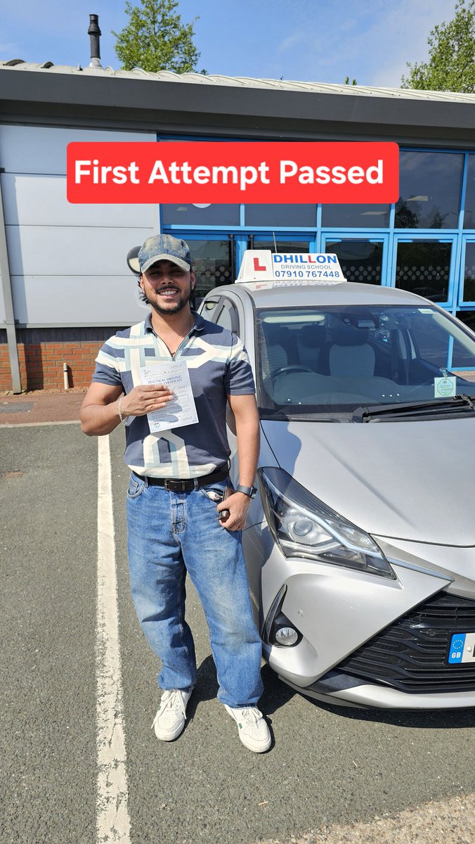 dhillondrivings's tweet photo. Well done and congratulations to Vipin on passing his practical driving test first time with only 3 minors DF at Dudley test centre....

https://t.co/fjwBCpbuXw 
#drivinglessons 
#Instructor 
#MANUALdriving 
#automaticdrivinglessons 
#lessons 
#drivingschool https://t.co/PfRz2oYwE5