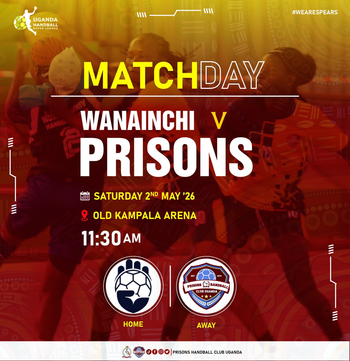 Prisons Handball Club Uganda tweet media