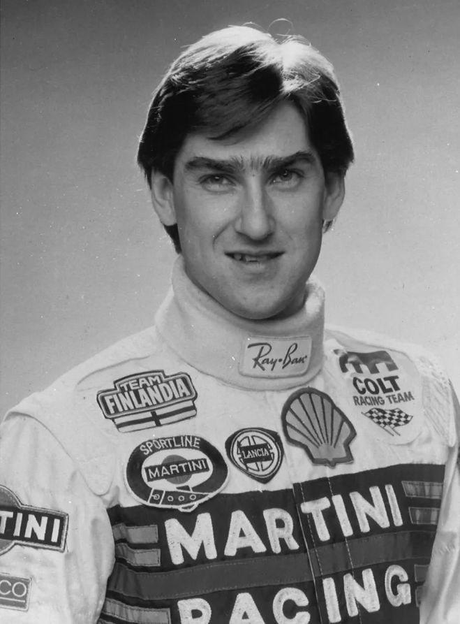 MarkkuLaara's tweet photo. Maailman nopein ralli kuljettaja. Jyväskylässä 25.8.1956 syntynyt Henkka Toivonen kuoli 2.5.1986. R.I.P #Lancia #WRC #Jyväskylä #FlyingFinn https://t.co/KBb6oU0Cjk