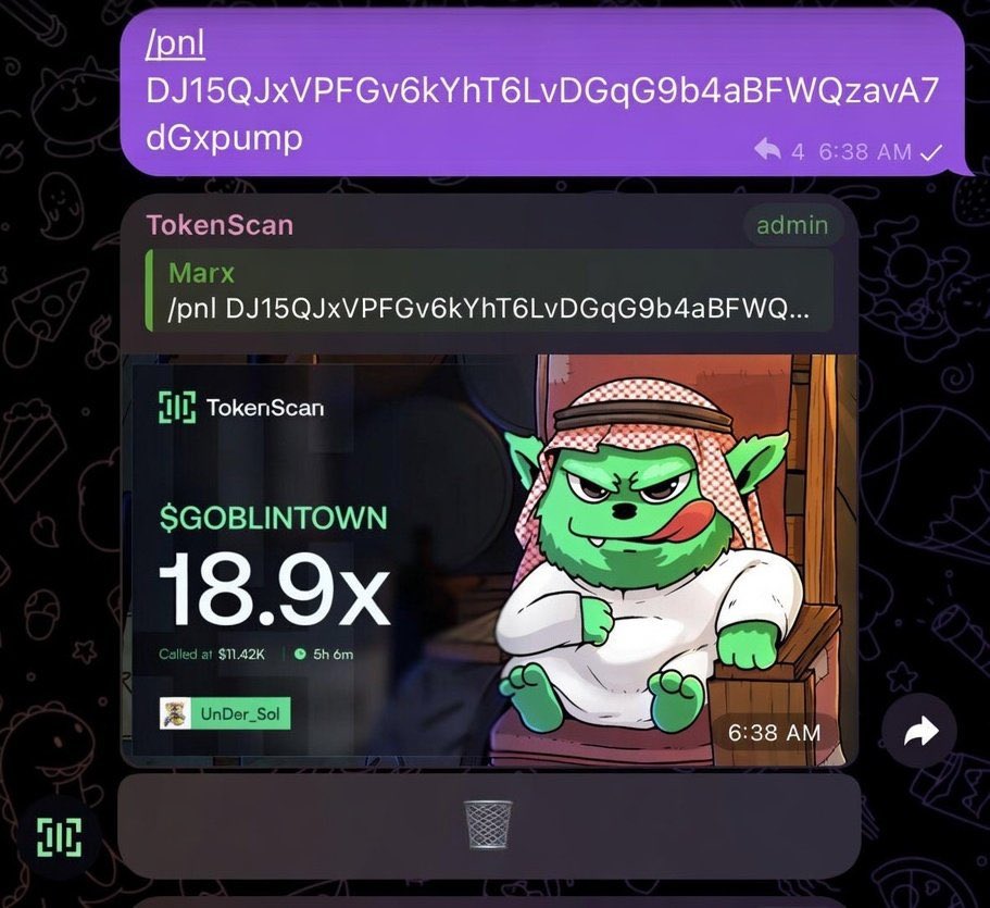 DefiGracee's tweet image. 18x  up on my call $goblintown 🔥

#Solana #SolanaMemecoins #Memecoin #fomo