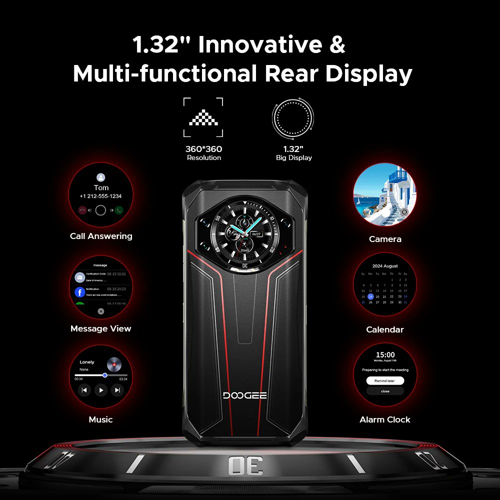 aliexpressbdeal's tweet image. 5 / 
BIG Promotion #11.11 #blackfriday #cybermonday !!!
DOOGEE S119 Rugged Phone 6.72" FHD+ IPS Screen 8GB RAM 512GB ROM 100MP AI Main Camera 10200mAh Battery 33W Android 14 NFC

Purchase link: s.click.aliexpress.com/e/_c3obV57v

Make your order quickly or add to you