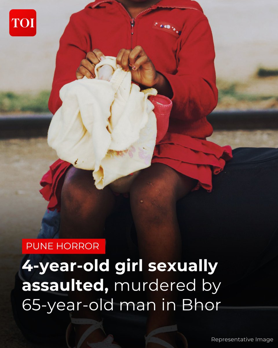timesofindia's tweet image. "The accused allegedly lured the child with the promise of food and took her to a shed in a cattle enclosure, where he sexually assaulted her and killed her," said the police.

Know more 🔗 toi.in/xk97Ga 

#Pune #CrimeNews #Maharashtra