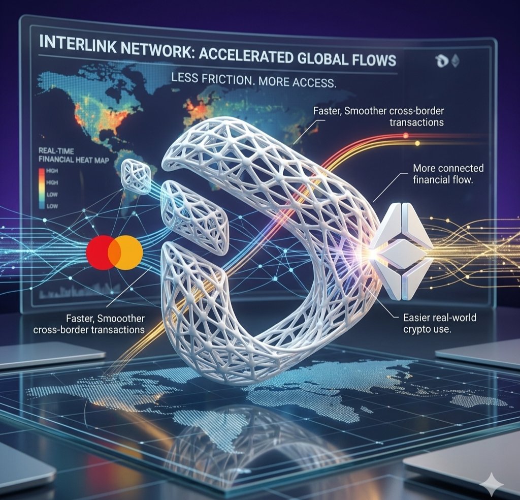 SagoRX5's tweet photo. Payments are changing faster than most people realize 👀

• Mastercard joins InterLink
• Smoother cross-border transactions
• Easier real-world crypto use
• More connected financial flow

Less friction. More access.

Watch how this evolves.

#InterLink #ITLG #ITL https://t.co/h9xDfY5FXK