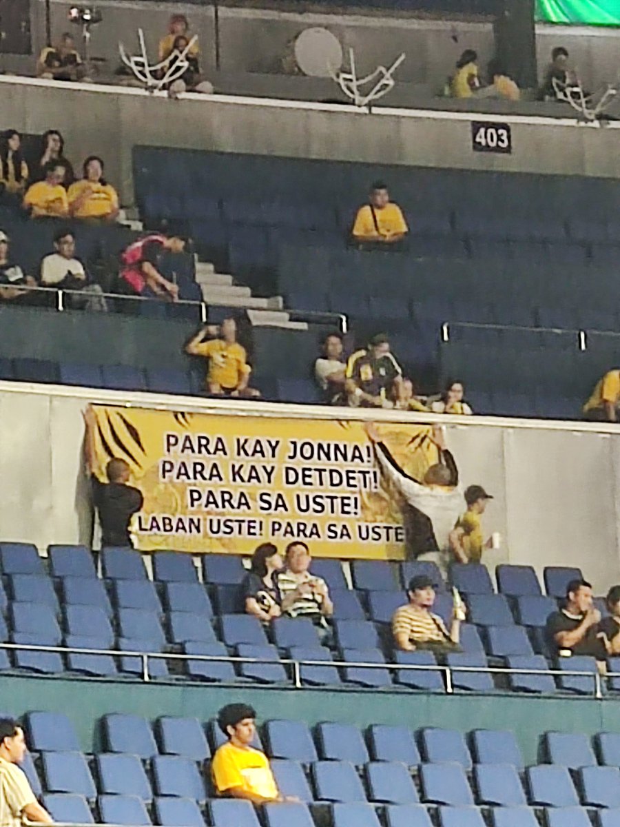 18gtrix's tweet photo. Thank you YJ 😭 pero wag muna po last game ah 🙏
#GoUSTe https://t.co/qktHxDvcKg