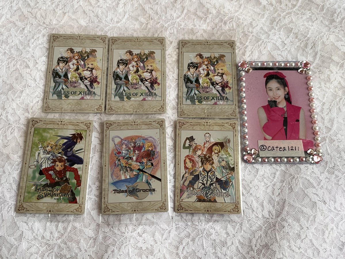 catea1211's tweet photo. @tk_s0 はじめまして、こんにちは
検索から失礼します
ルーク、ロイド、TOSを所持しています
どちらかユーリと交換可能でしょうか？
地方在住のため郵送希望です
ご検討よろしくお願いします https://t.co/F8iJXW87vc