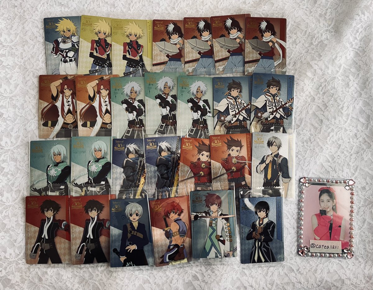 catea1211's tweet photo. @tk_s0 はじめまして、こんにちは
検索から失礼します
ルーク、ロイド、TOSを所持しています
どちらかユーリと交換可能でしょうか？
地方在住のため郵送希望です
ご検討よろしくお願いします https://t.co/F8iJXW87vc