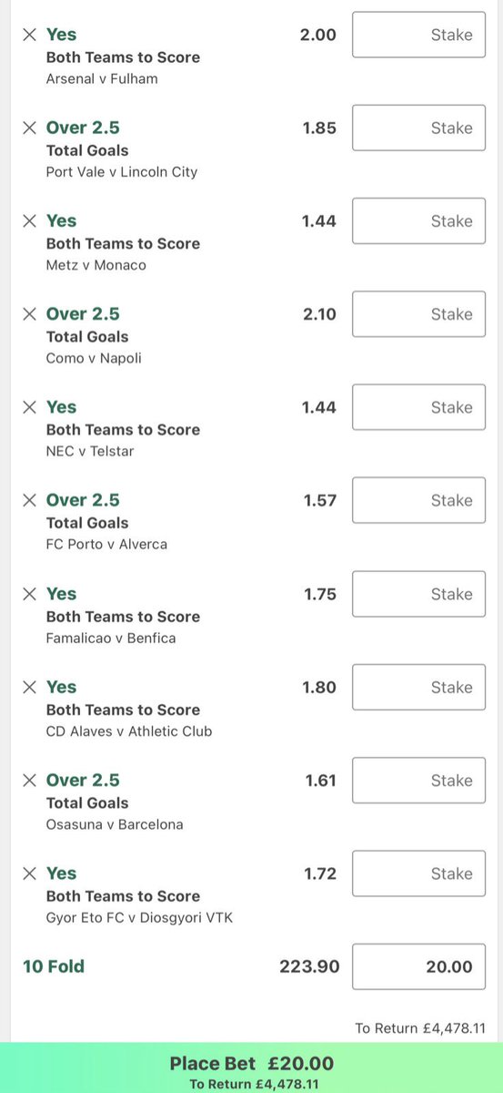 ODDS BLAST 💥⚽️ tweet media