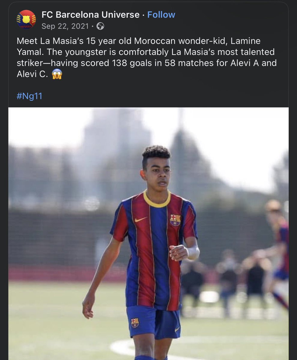 ULTIMA HORA 💣💣
Sale este documento de una cuenta íntimamente ligada al <a href="/FCBarcelona_es/">FC Barcelona</a> en la que afirman en septiembre de 2021 que el jugador tenía 15 años , alguien debería investigar esto ?? Huele muy RARO...🤮