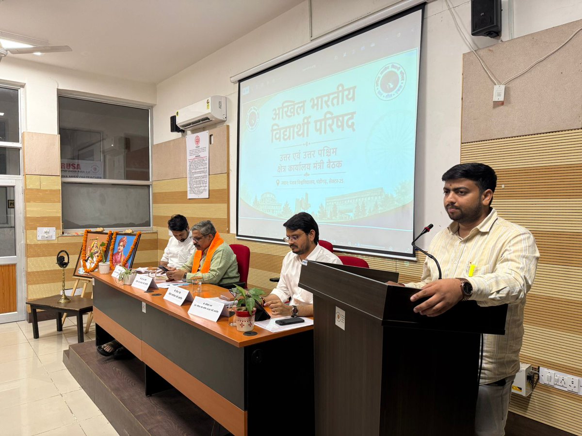 ABVP tweet media