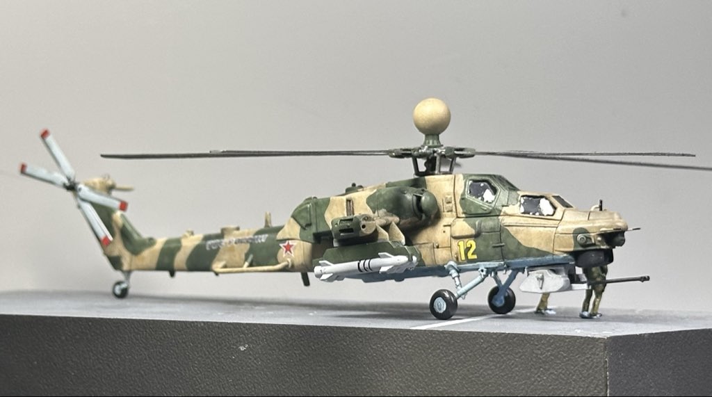 SYJ015's tweet photo. 1/144 Mi-28NM 夜間獵人

3D列印 套件來自 歸記模型 https://t.co/7TU2NKS7Ab