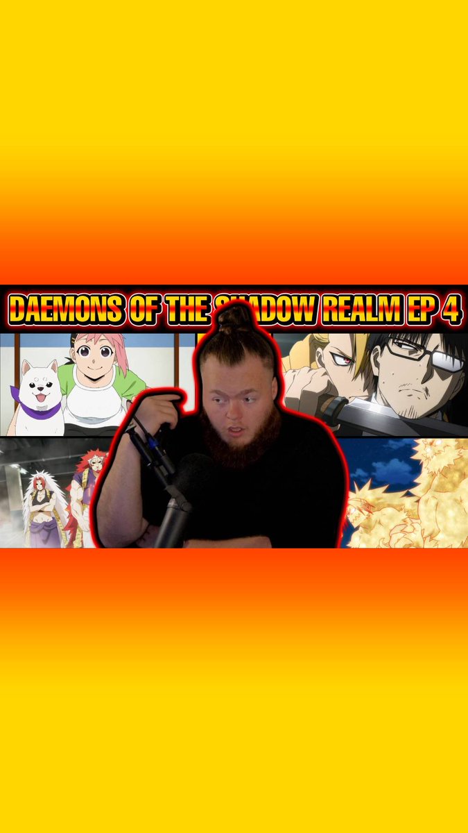 Foxc__99's tweet photo. YURU &amp; HIS DAEMONS WASTED NO TIME 😭 #daemonsoftheshadowrealm #anime #Reaction https://t.co/Q431PILtPv https://t.co/dt8ld4iIKd