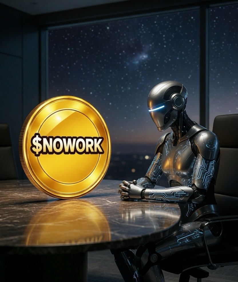 PhiloAufHase's tweet photo. @assasin_eth Sound like $NOWORK at all 💛 Ai is doing the work 😴 https://t.co/4dgxP7eM44