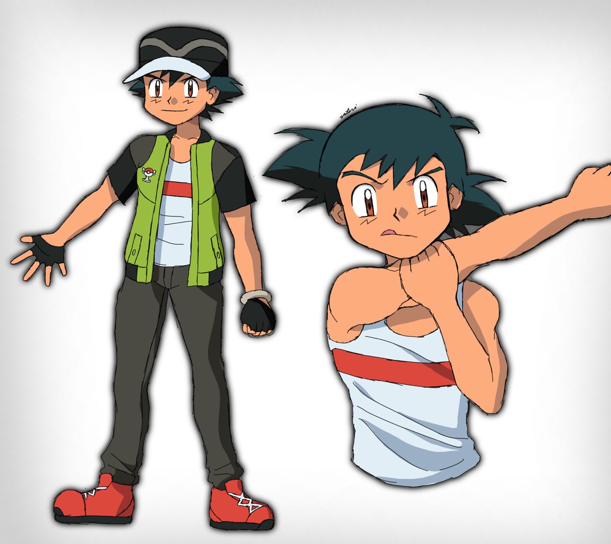 サトシ ポケットモンスター モンコレEX サトシ＆ピカチュウ（メタリックVer