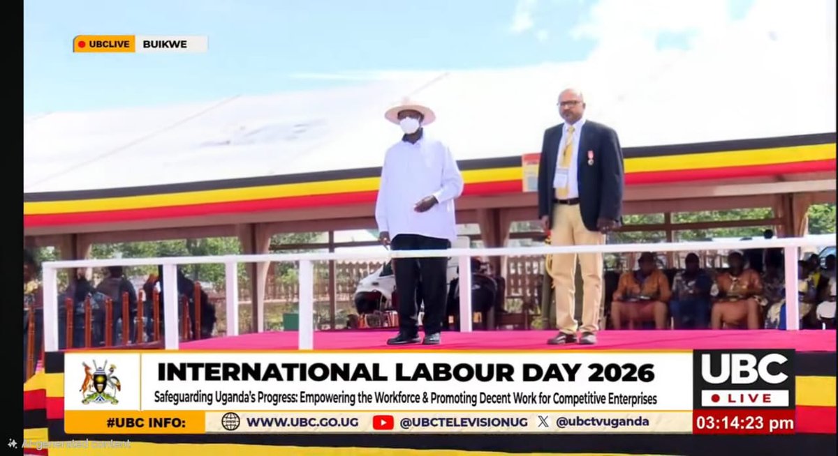 Rotary_Bugolobi's tweet photo. Congratulations Rotarian @AniprajithAni on the award of the prestigious and well-deserved Crested Crane Civilian Medal by H.E. @KagutaMuseveni during the #LabourDay celebrations yesterday, in recognition of "Leadership and Contributions to Healthcare"👍👏👏👏 #RotaryEyamba https://t.co/J4goIvdlw6