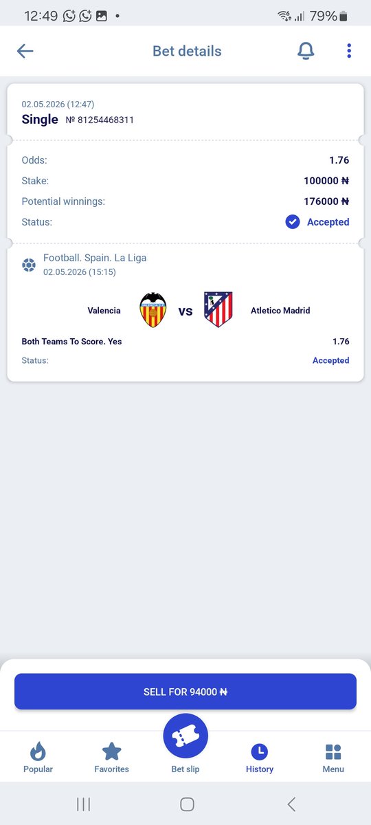 Betjolt's tweet photo. Today's game on PARIPESA for MAXBET🚀

BOOKING CODE :   👉🏼CUX45

No ACC? Register here  👉https://t.co/VmZYWB8Nsf

PROMO CODE: UNIJOSTV (Ensure to use it to get welcome bonus) https://t.co/6GFk0qxzPo