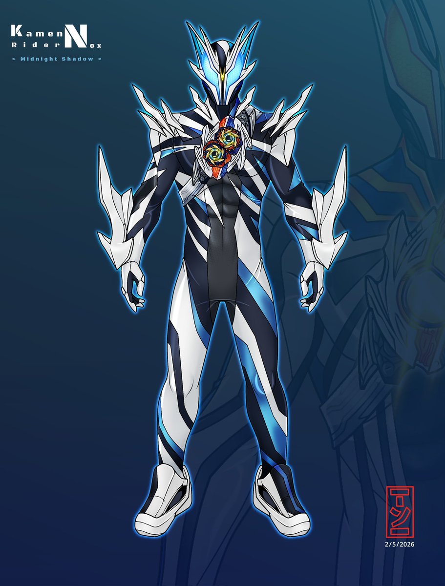 towardz2543153's tweet photo. Kamen Rider Nox Midnight Shadow
This was based of the rumor sketch so the details may or may not be accurate
#kamenridernox #kamenriderzeztz #kamenrider #finalform #midnightshadow #tokusatsu #superheroes #toei https://t.co/3Xe4fYEjaH