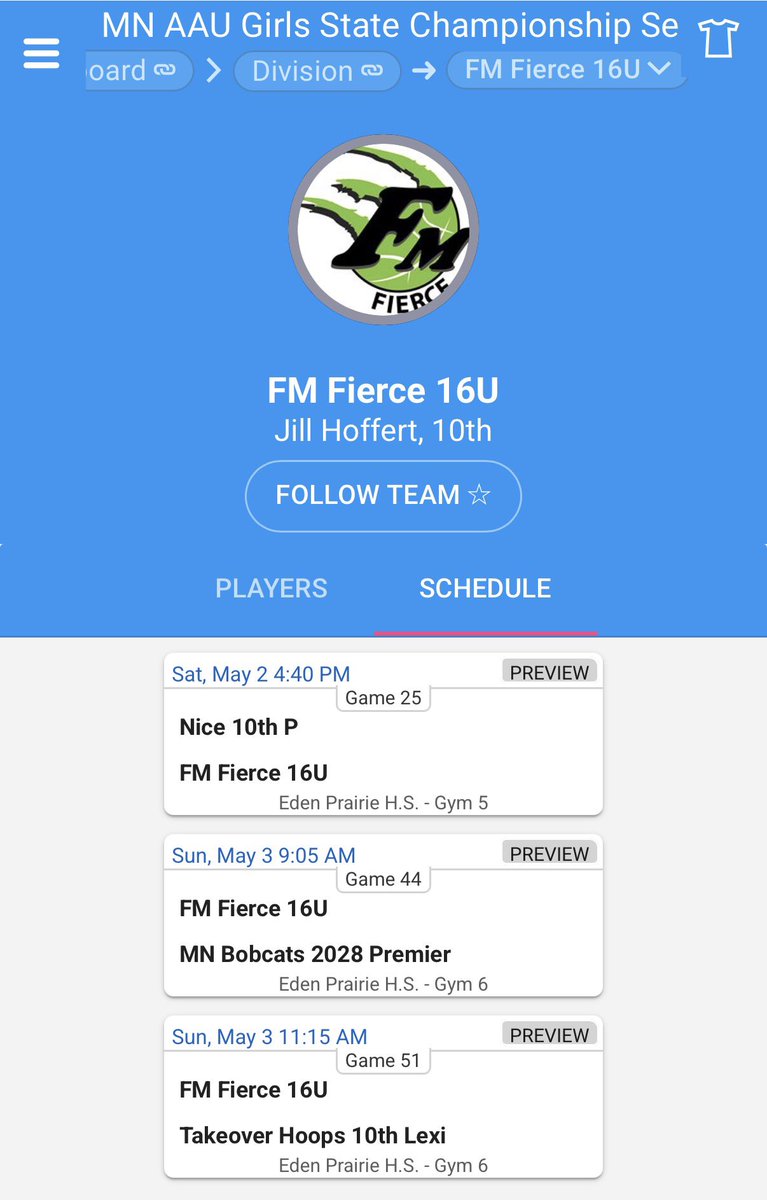 FMFierce's tweet photo. Good luck to our 16U and 15U teams at MN AAU State Prelims this wknd. How they play this wknd places them in brackets for the MN AAU State Championship next wknd. 
Good luck to our 14U team playing in the MYAS Gopher Spring Series tournaments for the next three wknds. https://t.co/5mO9izbfrD