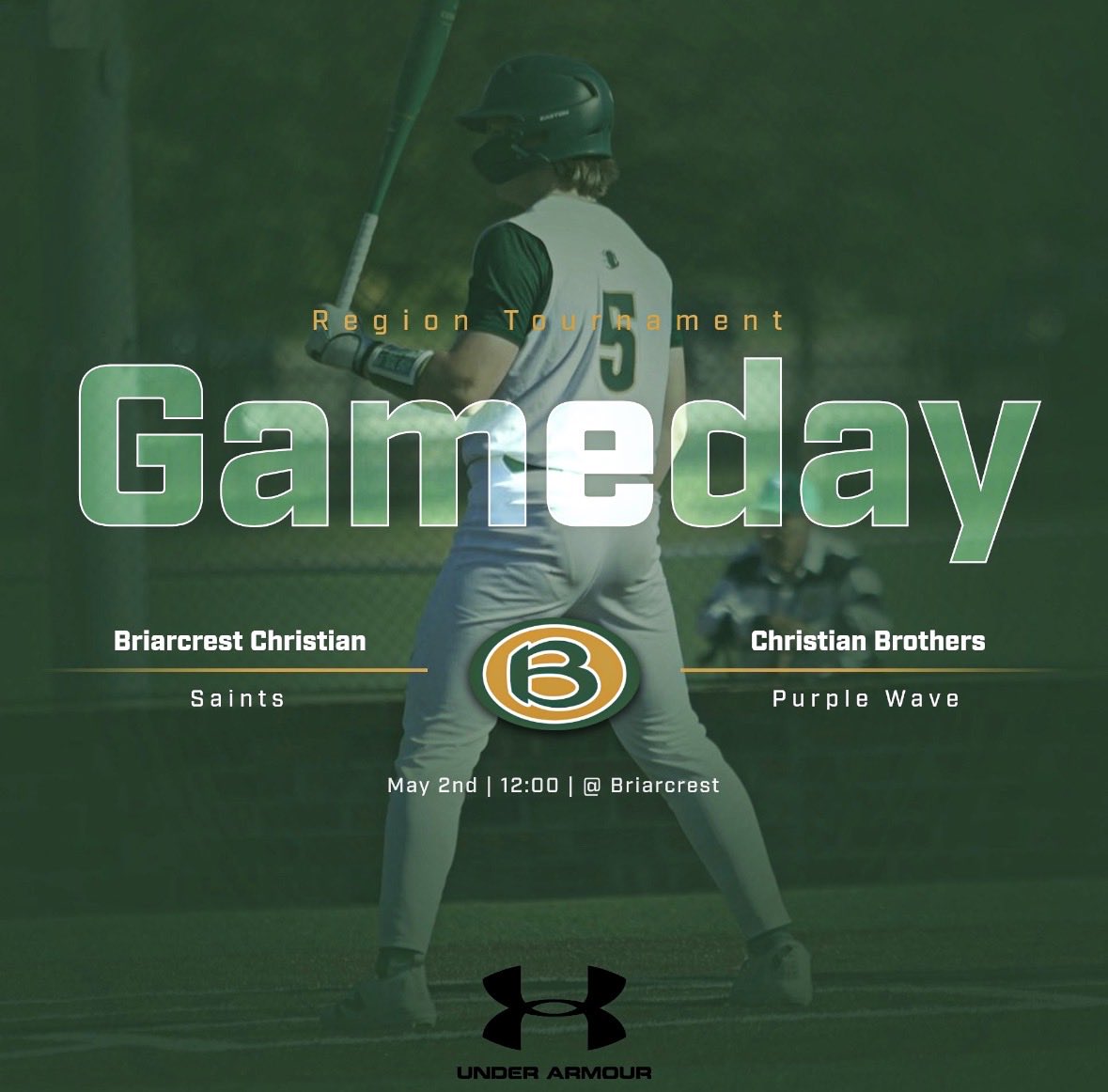 noahboah13211's tweet photo. ITS SAINTS BASEBALL GAMEDAY!!!!!!!
The Saints will compete for the Region Championship today at 12:00 VS Christian Brothers!!!! https://t.co/48zoSiKGWM