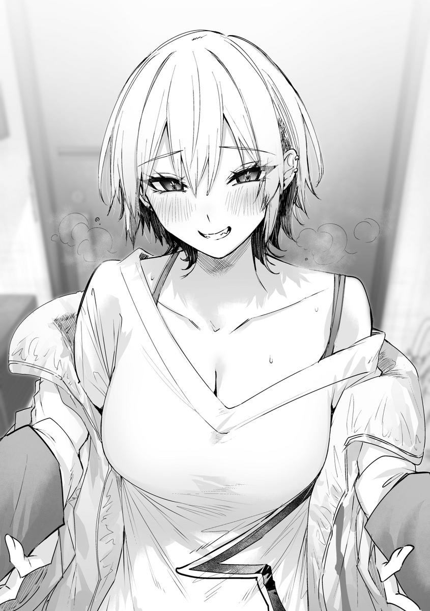KenzenLevelUp's tweet photo. お前がスケベ出来ない事情が片付いたら、相手してやるって言っただろ?

💓好評発売中💓　#健レベ
『極めて健全な美少女レベルアップ』 https://t.co/Se5monkmBQ
