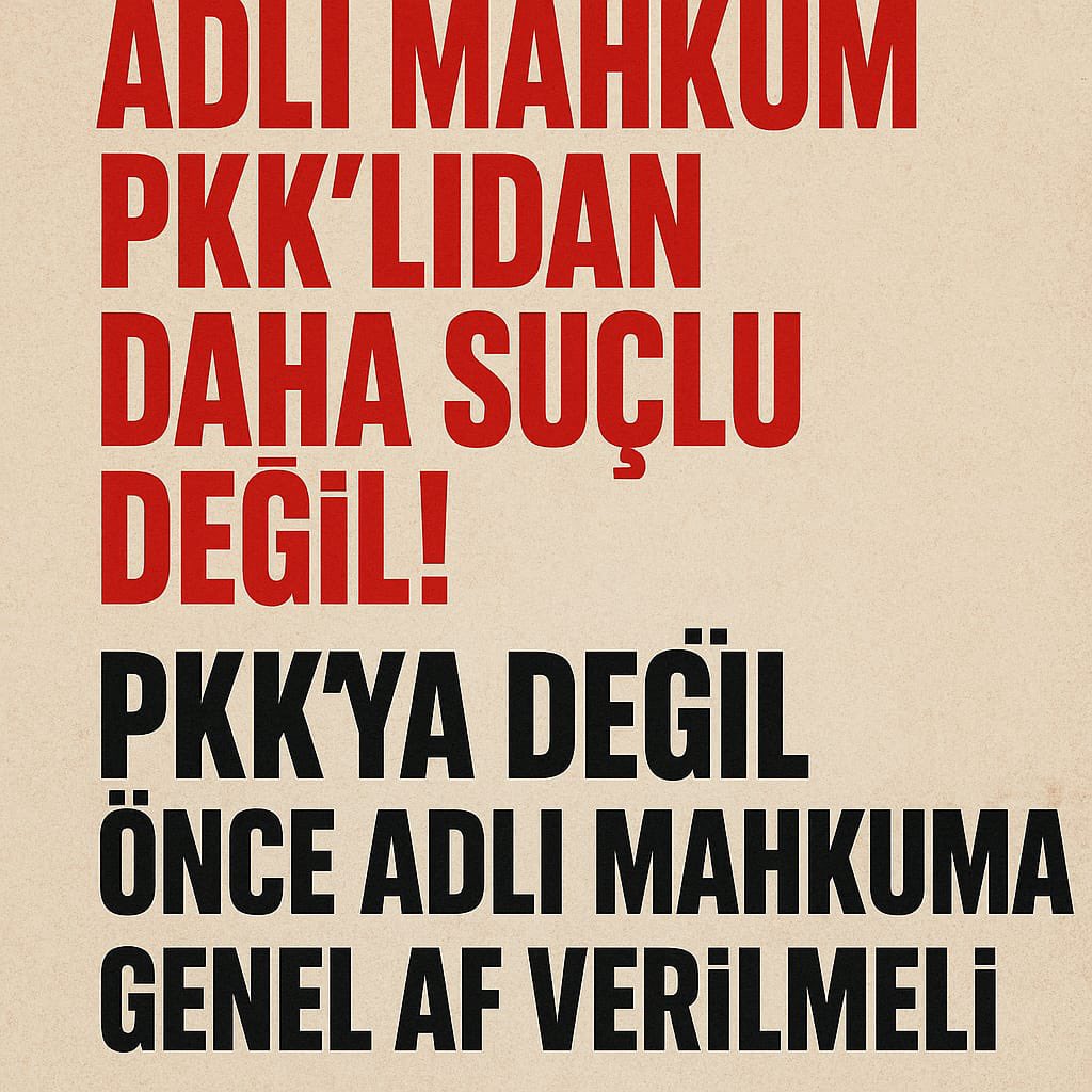 kadir7350's tweet image. @Akparti @MHP_Bilgi
PKK'nın Tüm Suçlarına Ceza Ertelenmesi Önerip,
Her zaman Ezilen Hayatın Acılarını Yaşayan TC nin Milletine EŞİT YASA #AF vermemek için, 
86 Milyonu KANDIRIYORLAR 
PKKkadar SuçluDeğiliz
GenelAf ToplumsalBarış
@dbdevletbahceli
@YildizFeti @efkanala
@Akingurlek_