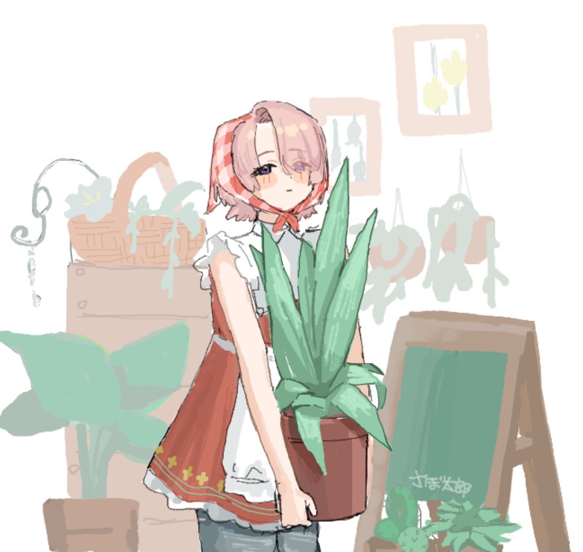 sabota_14's tweet photo. 絵チャ麻央さん https://t.co/riUM4FzgcS