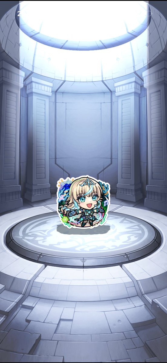 やっとリリ姉のシールでた！