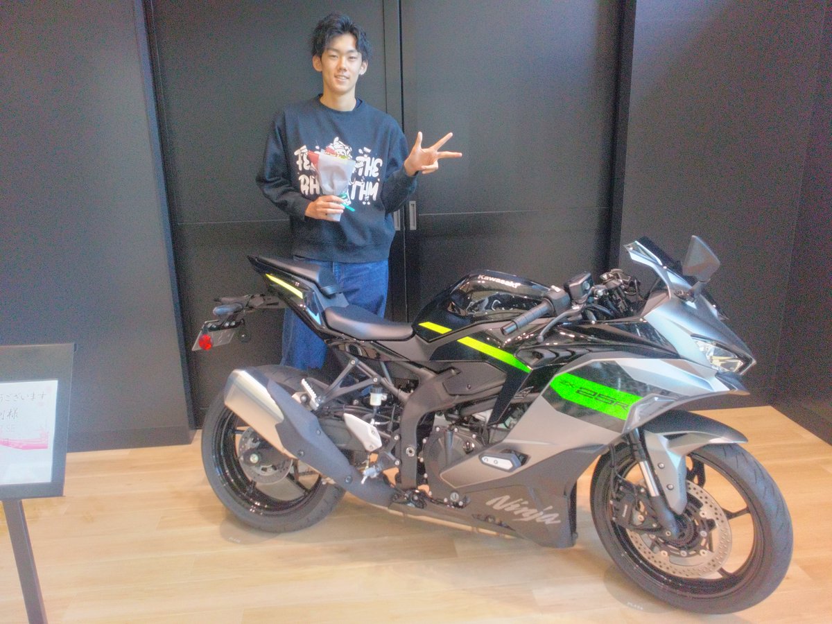 祝・ご納車！Ninja ZX-25 R SEとの新しい生活の始まりです】 いつも
