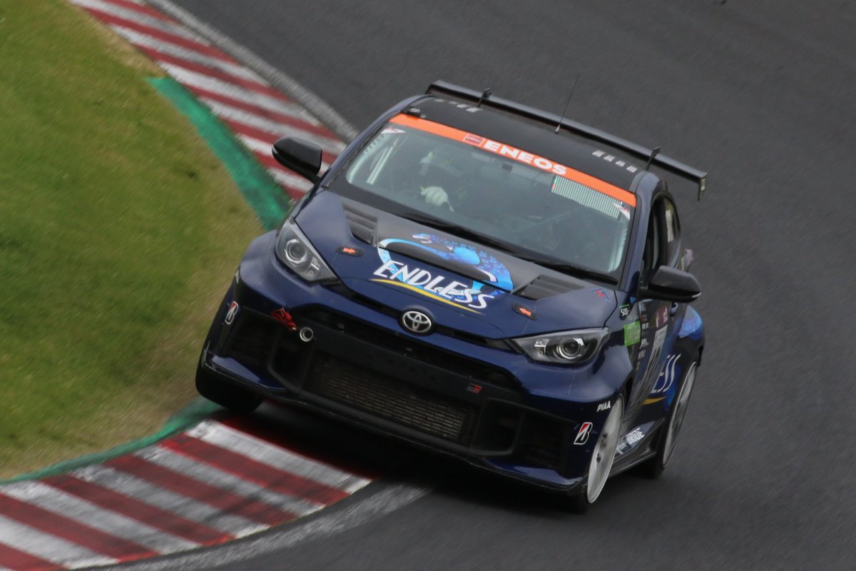 62ft's tweet photo. ENEOS スーパー耐久シリーズ2026
Empowered by BRIDGESTONE
第2戦 SUZUKA 5時間耐久
ST-2
#13
ENDLESS SPORTS
ENDLESS GRYARIS
花里 祐弥/石坂 瑞基/伊東 黎明/岡田 整 組
#スーパー耐久
#鈴鹿サーキット
#ENDLESSSPORTS https://t.co/7Eam5DefkP