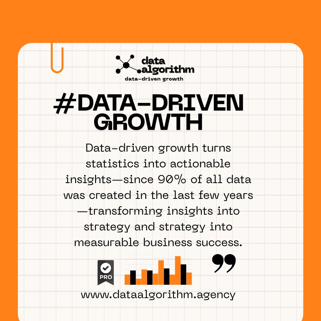 dataalgorithm's tweet image. 📊📈 At Data Algorithm, we help #brands turn insights into real results through strategic #SEO, link building, and performance-focused digital marketing #growth solutions. 

🌐 dataalgorithm.agency

🌐 fiverr.com/dataalgorithm

Grow smarter. Rank higher. Scale faster.