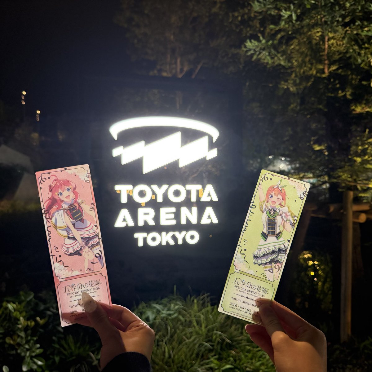 mok_1no's tweet photo. 神イベでした。
五等分の気持ち生歌聴けたの念願すぎ。💐💞
#五等分の花嫁 https://t.co/KEYHxi3jcj