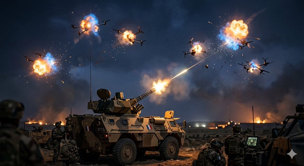 eternos974's tweet image. La France révolutionne la défense anti-drone 🇫🇷🤖 - eternos974.live/index.php/2026… #Innovation #Technologie #Defence #France