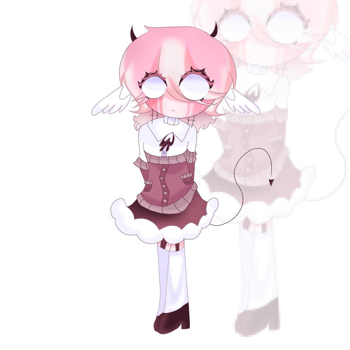 yuk1yycy4mn's tweet photo. her name is seleney <3
/
\
/
\
/
\
/
#mfm #Neluver #art #foryou #opencomision veluney and selever's children when they are adults :DDD https://t.co/Cu9j0K9T2H