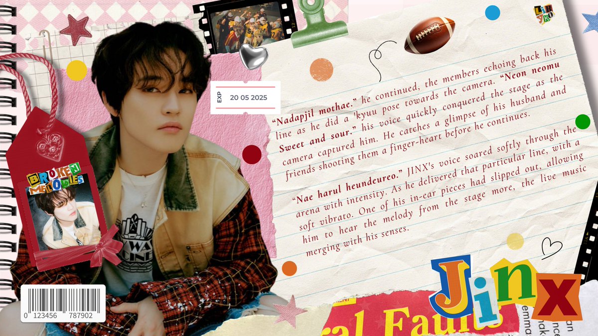 ARRHYTHMICS's tweet photo. ㅤ

⠀        *  🎤    JINX.⠀◜ 𝓜a͟i͟n͟ 𝓥o͟c͟a͟l͟i͟s͟t͟.  ◞ ˚˖𓍢ִ໋❀ .  

⠀ https://t.co/PL4wg998cG