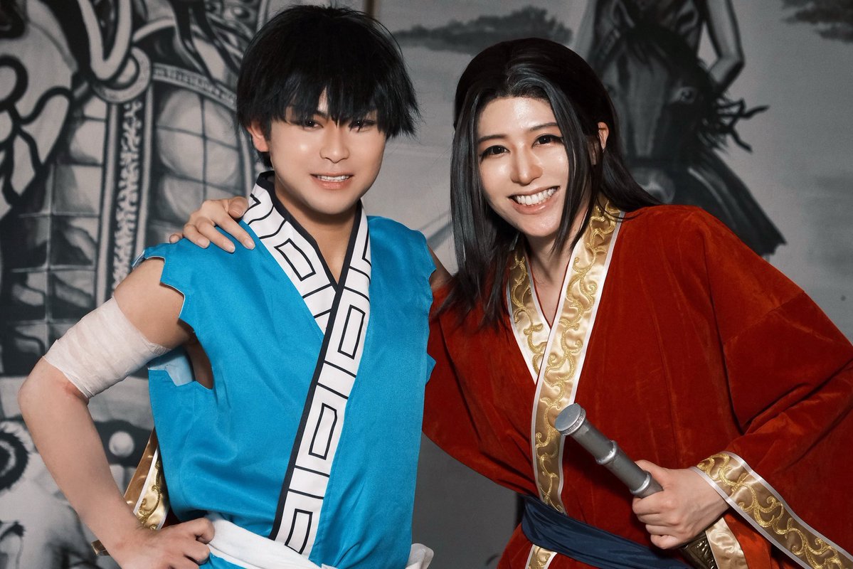 cosplay KINGDOM
キングダム

信<a href="/kenpi_0615/">けんけん2nd</a>  ＆　漂（秦王ver.）

 #きやまキングダム0426