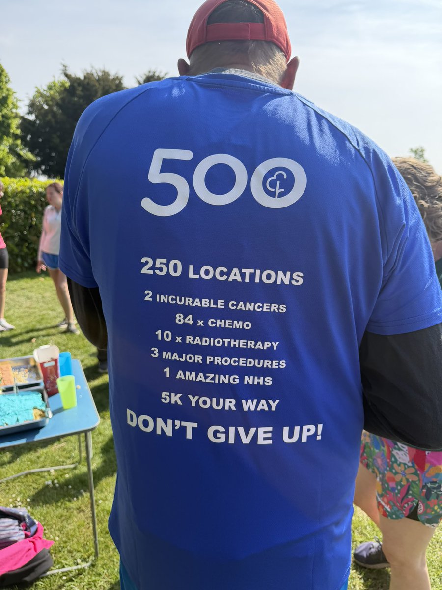 Maldonparkrun's tweet photo. Massive congratulations to John Buchanan on his 500th parkrun 💙 The t shirt says it better than we can. An inspiration 👏5️⃣0️⃣0️⃣ https://t.co/54kL1hCHpa